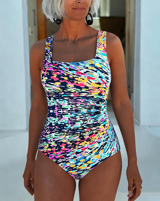 Sling Color Printed One-Piece