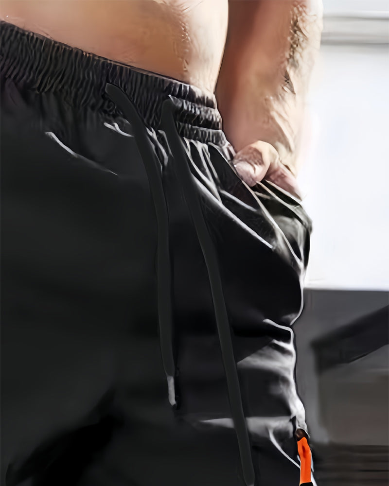 Sporty Multi-Pocket Cargo Pants