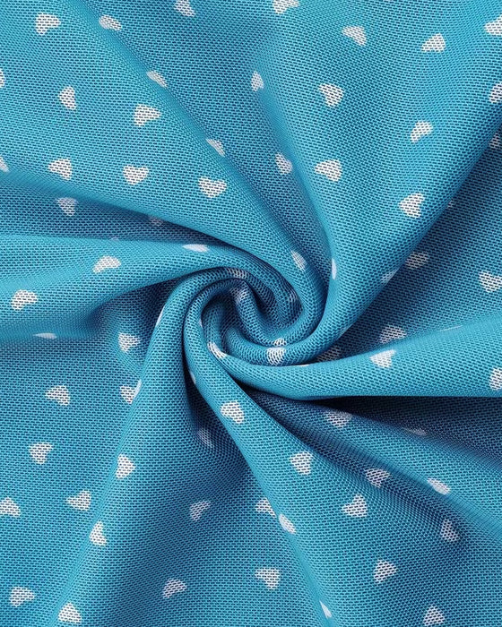 V-Neck Printed Chiffon Top