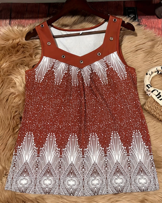 Casual Fashion Versatile Tank Top