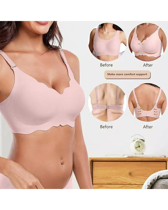 Plus Size Wave Comfort Bra