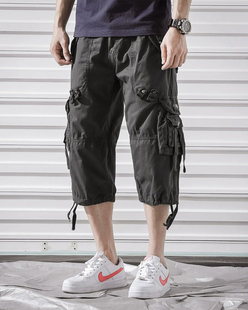 Multi-Pocket Casual Cargo Pants
