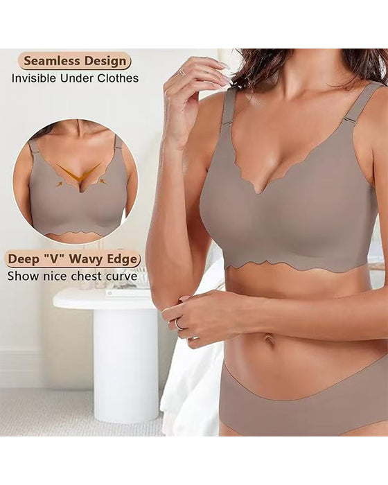 Plus Size Wave Comfort Bra
