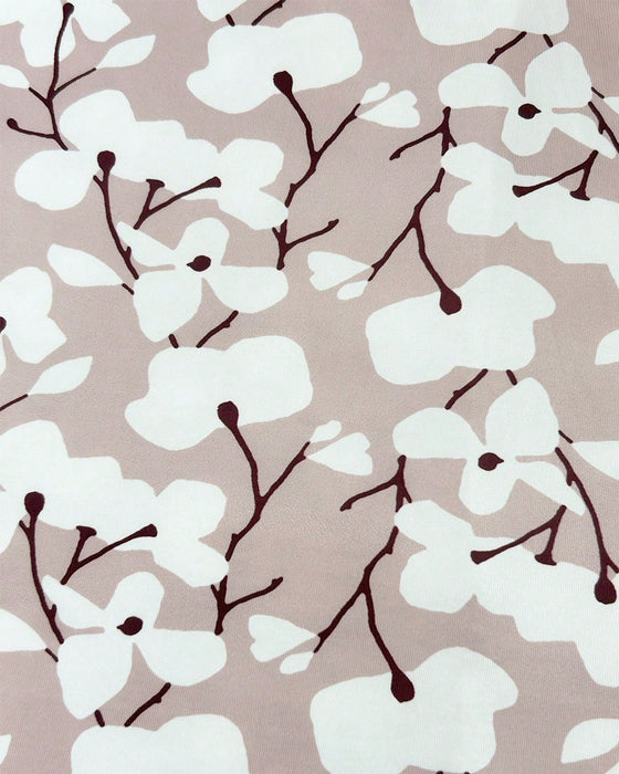 Sleeveless Floral Print Dress