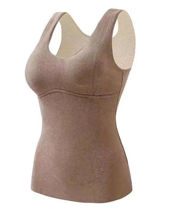 Solid Color Thermal Tank Top