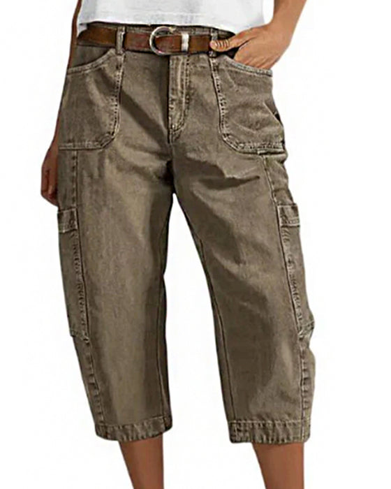 Vintage Design Casual Pants