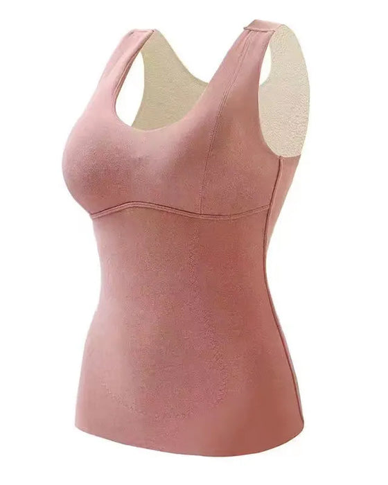 Solid Color Thermal Tank Top