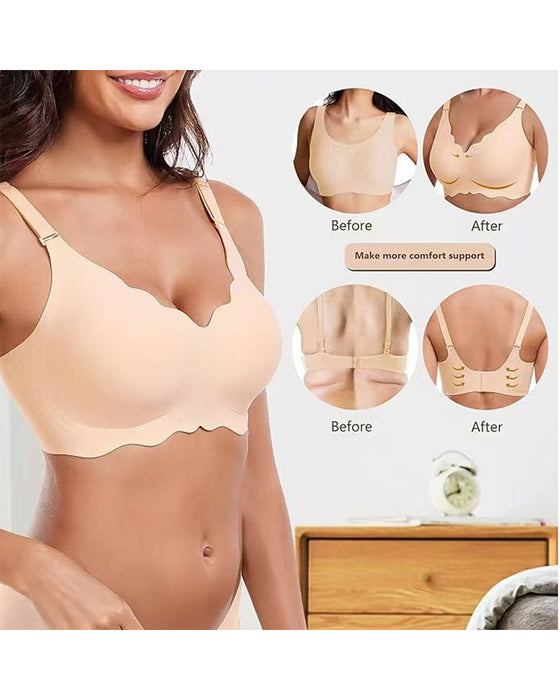 Plus Size Wave Comfort Bra