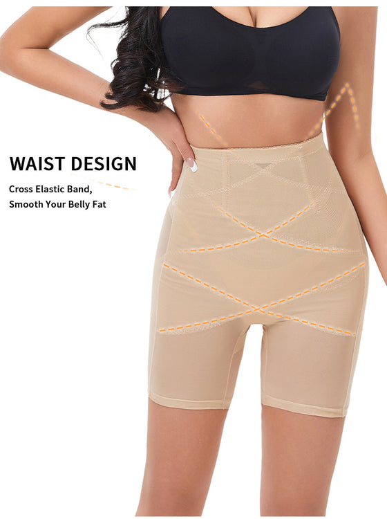 Mesh Cross Body Shaping Pants