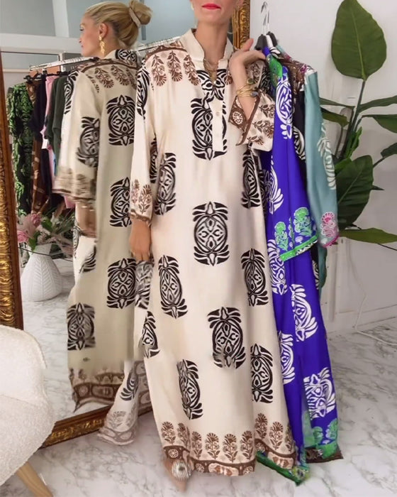Retro loose fashion dress