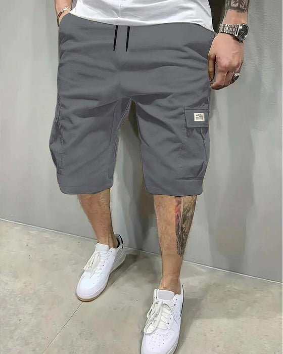 Men's Mid Waist Drawstring Shorts