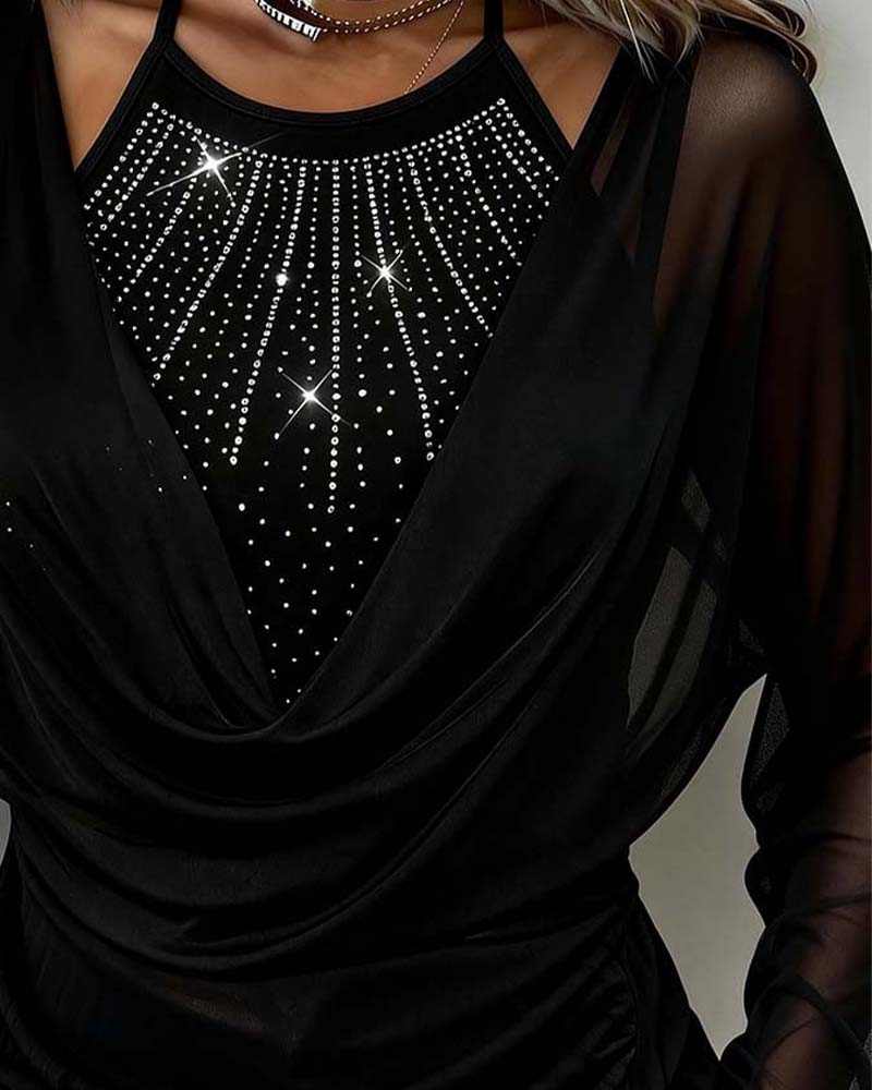 Thin Flash Collar Top