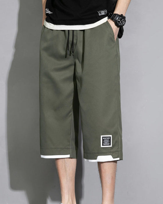 Sport Casual Cropped Pants