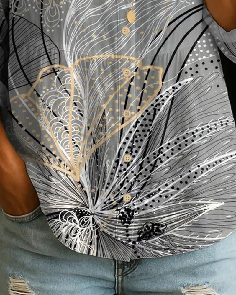 Art Line V-Neck Shirt