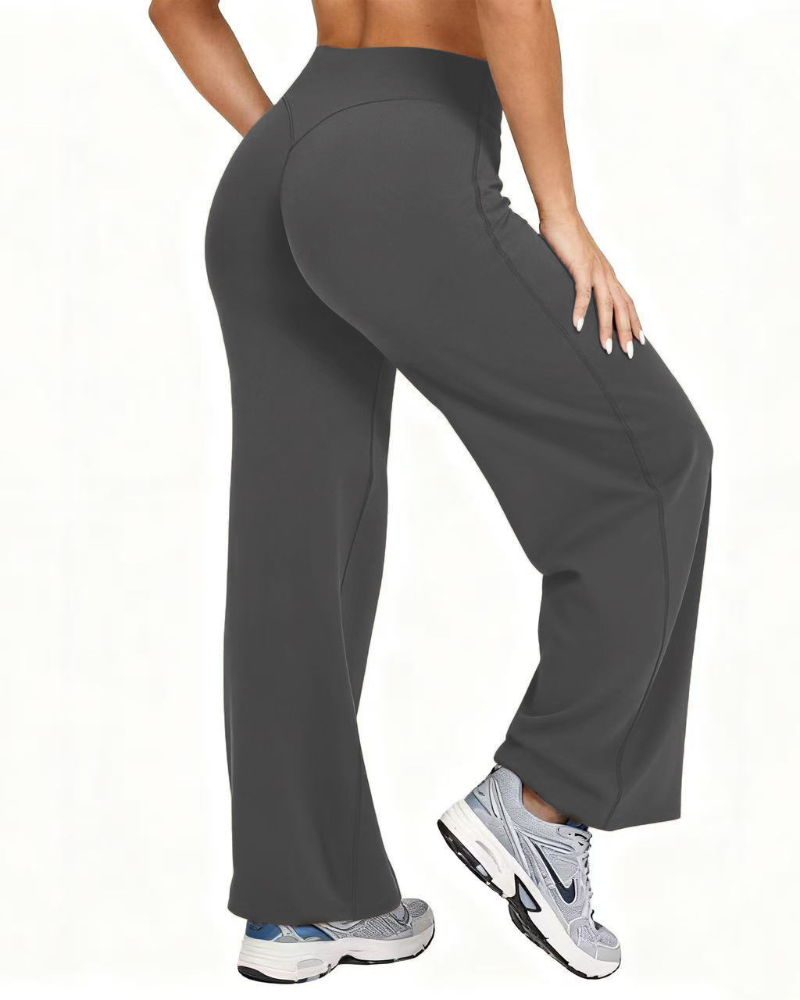 Casual Yoga Wide-Leg Pants