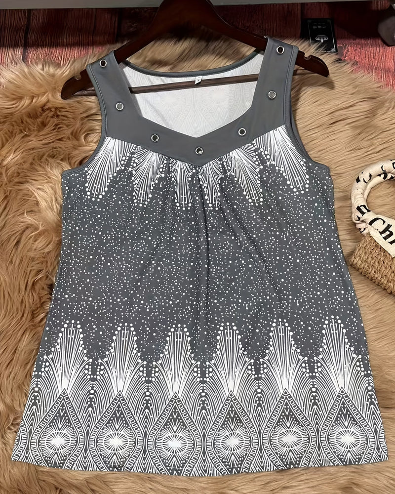 Casual Fashion Versatile Tank Top