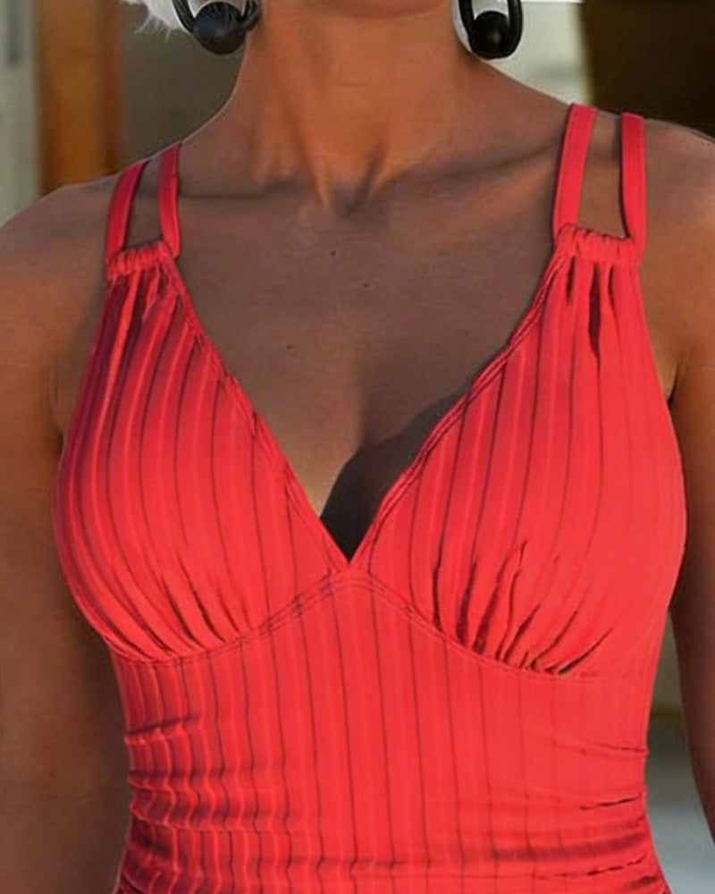 Backless Cutout One-Piece Swimsuit