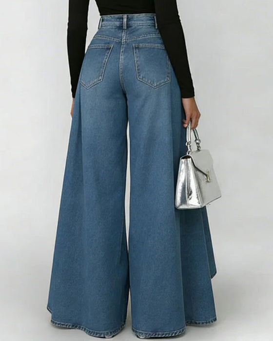 Stylish Wide-Leg Pants