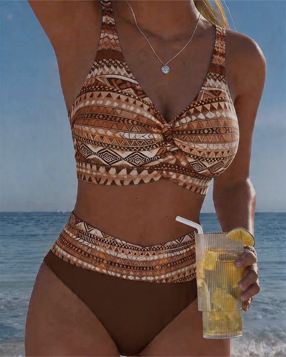 Geometric Two-Piece Bikini