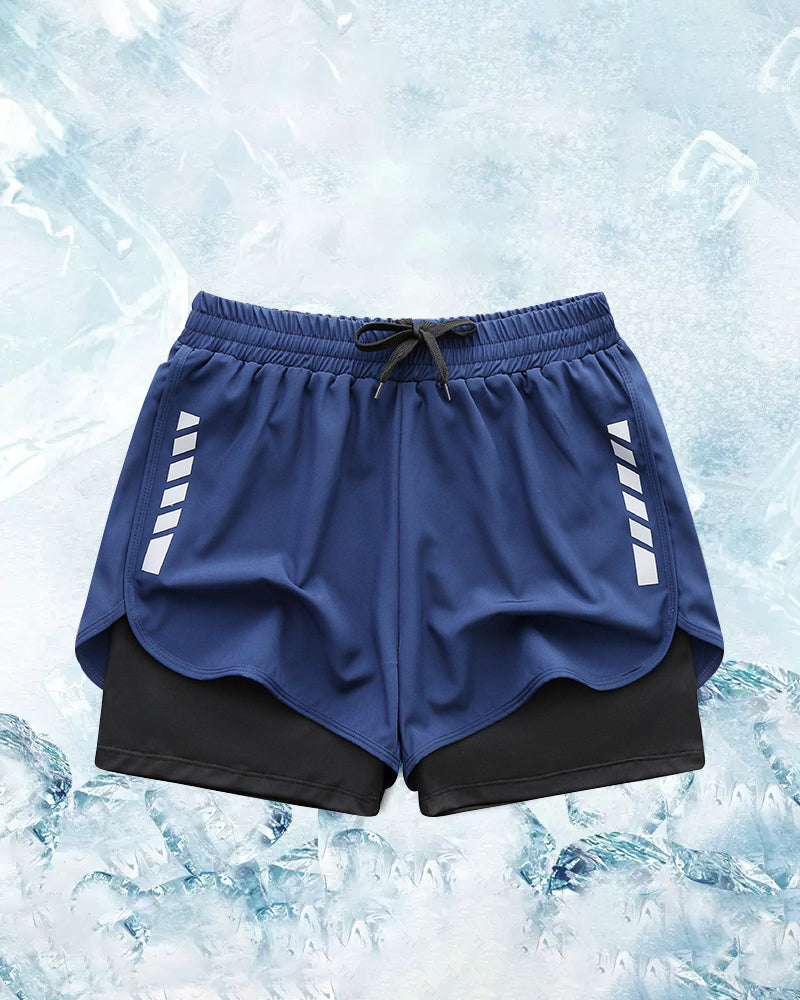 Men's Boxer Style Double Layer Modesty Short