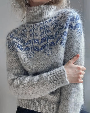 Fashionable Turtleneck Casual Jumper