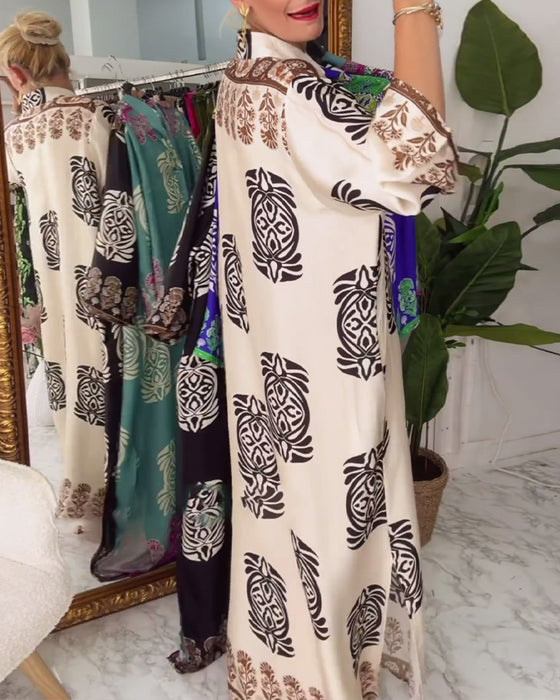 Retro loose fashion dress