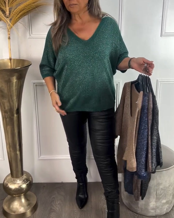 V-Neck Fashionable And Comfortable Jumper