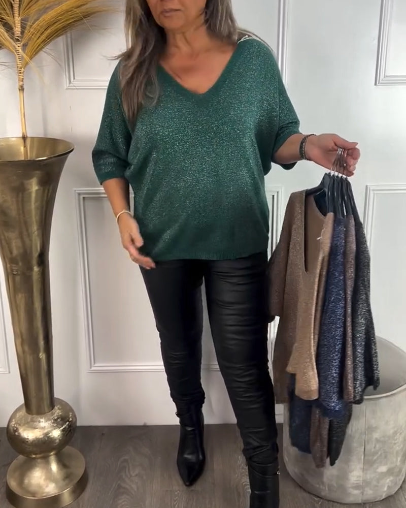 V-Neck Fashionable And Comfortable Jumper