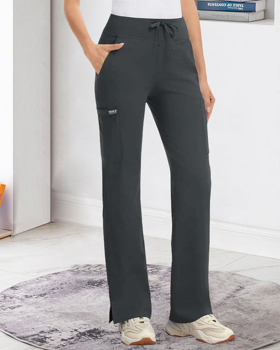 Double Pocket Slim Tie Casual Pants