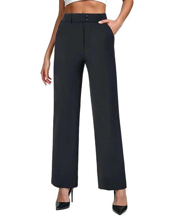 Draped Fit Suit Pants