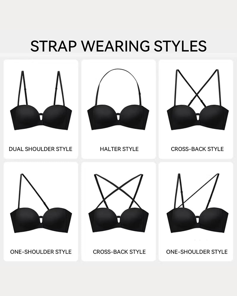 Front-Closure Foundation Liquid Seamless Underwear
