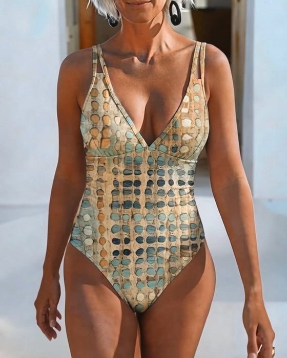 Vacation Polka Dot One Piece