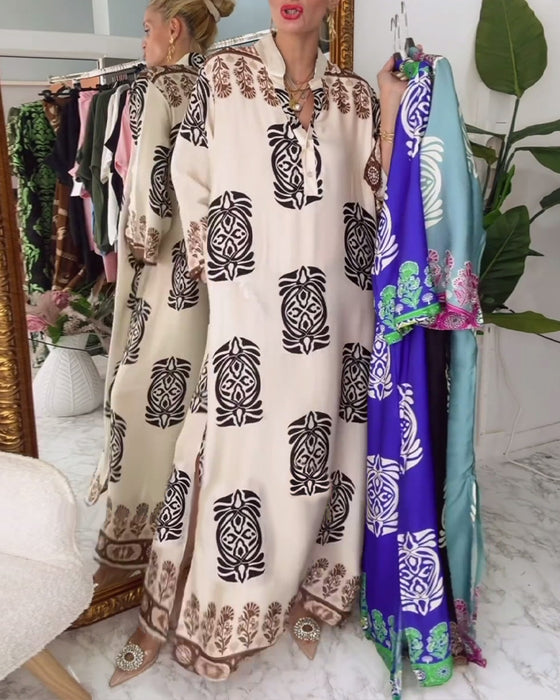 Retro loose fashion dress