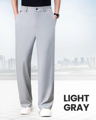 Casual Solid Straight Leg Pants