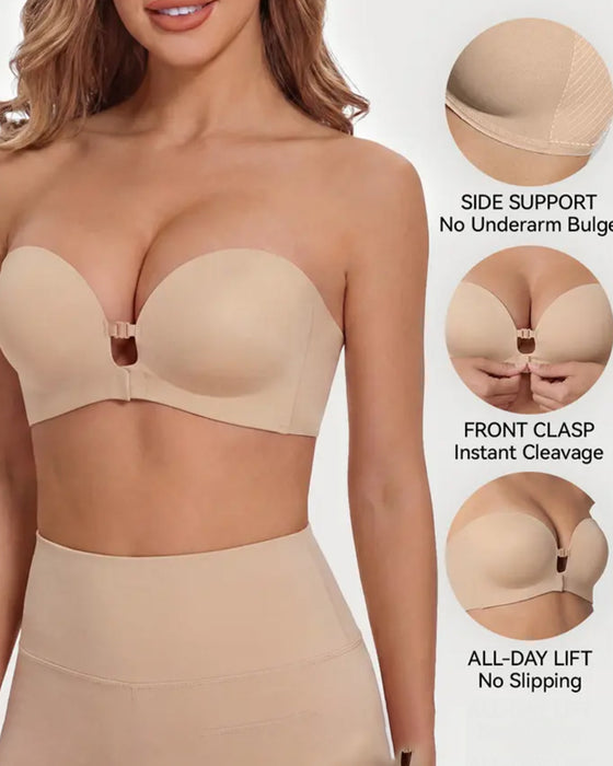 Front-Closure Foundation Liquid Seamless Underwear