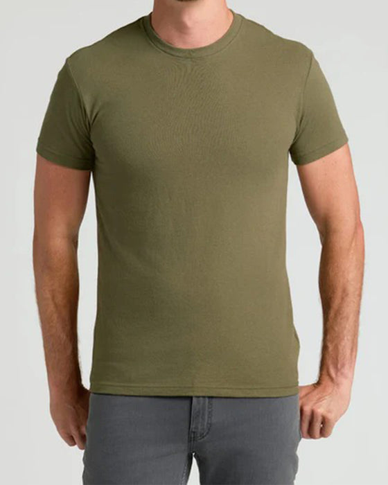 Men's Solid-Color Short-Sleeve Top