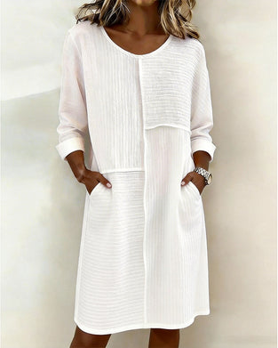 Textured Shift Dress