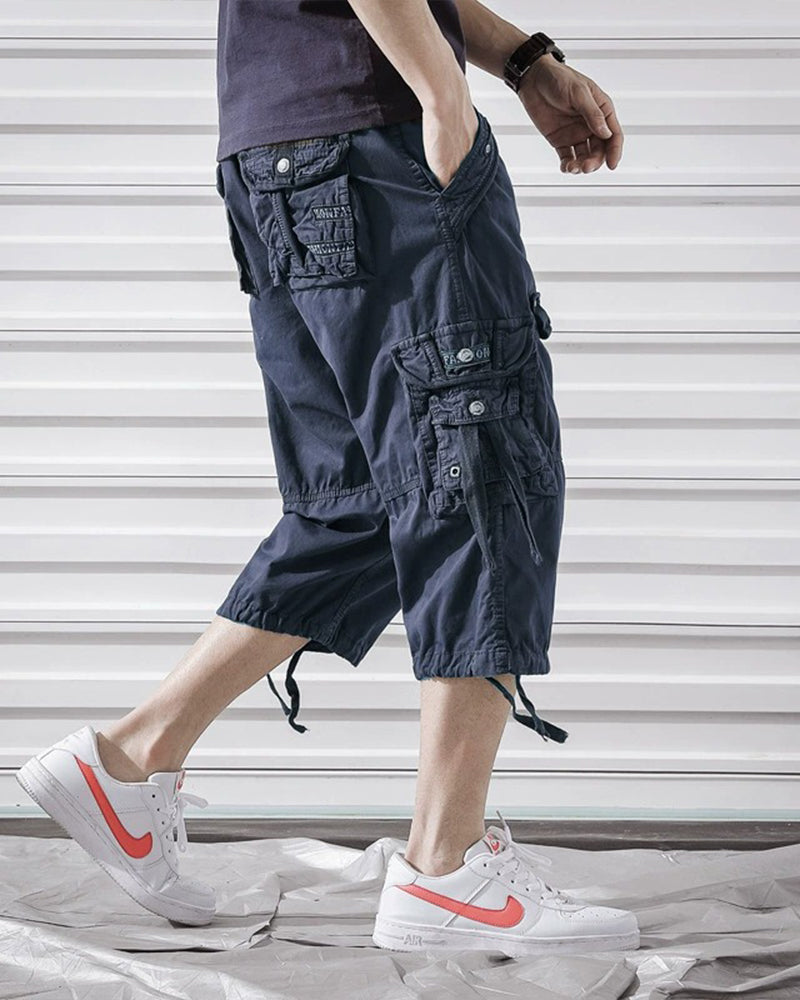 Multi-Pocket Casual Cargo Pants