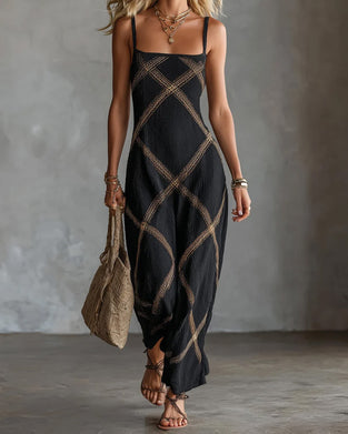 Casual Spaghetti Straps Dress