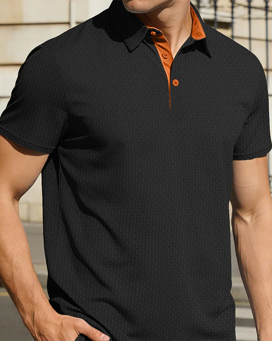 Men's Solid Color Short Sleeve T-Shirt
