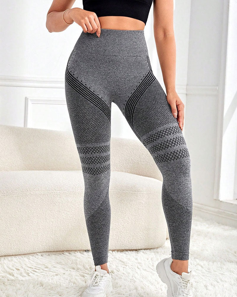 Non-Slip Pattern Yoga Pants