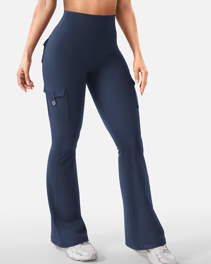Flared Workwear Yoga Leggings