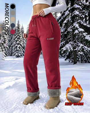 Warm Fleece Pocket Pants