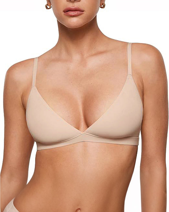Sexy Wirefree Solid Color Lingerie