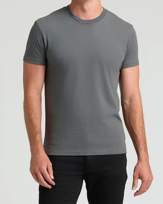 Men's Solid-Color Short-Sleeve Top