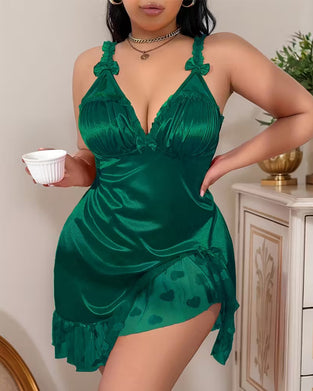 Sexy Spaghetti Strap Comfortable Sleep Dress