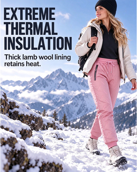Fleece-Lined Outdoor Thermal Pants