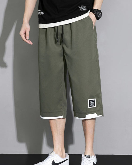 Sport Casual Cropped Pants