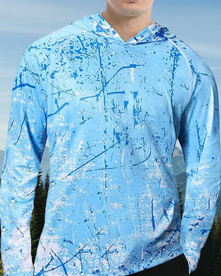 Men's Long Sleeve Printed Top