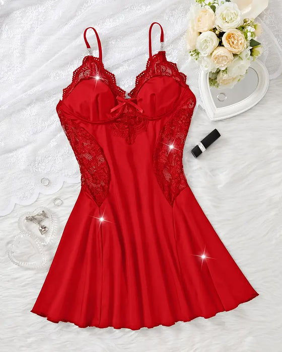 Sexy Suspender Nightdress